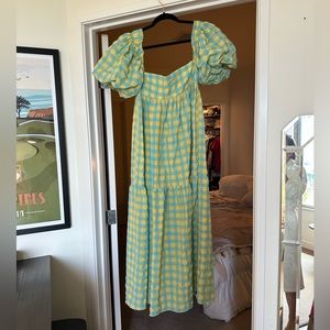 Zara plaid print dress. Size small. Like new.